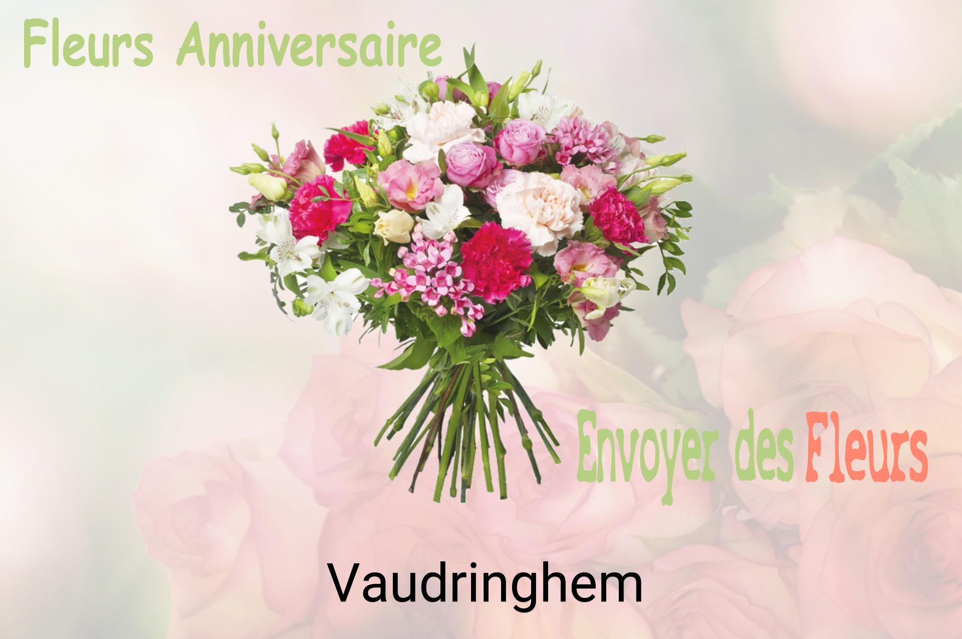 Bouquet de fleurs d’anniversaire livré à Vaudringhem